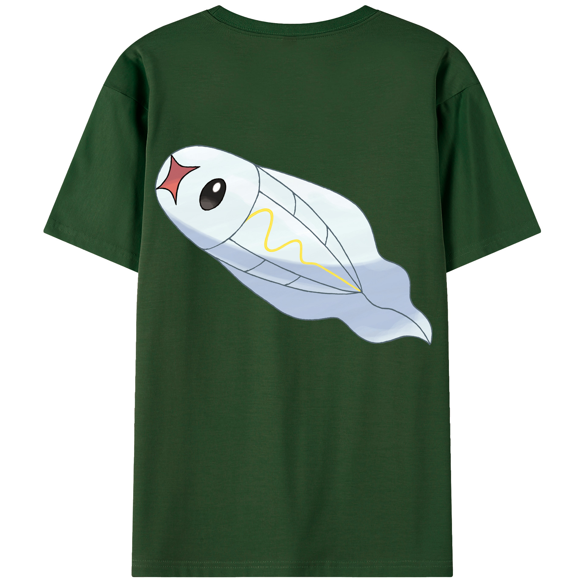 （画像用） ポケットモンスター Pokémon 綿100％半袖Tシャツ（背面プリント）